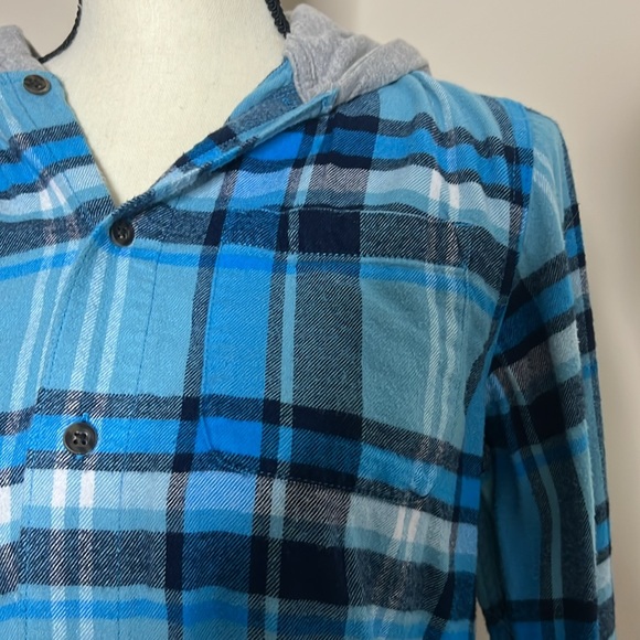 Kid Hoodie Plaid - Picture 4 of 6